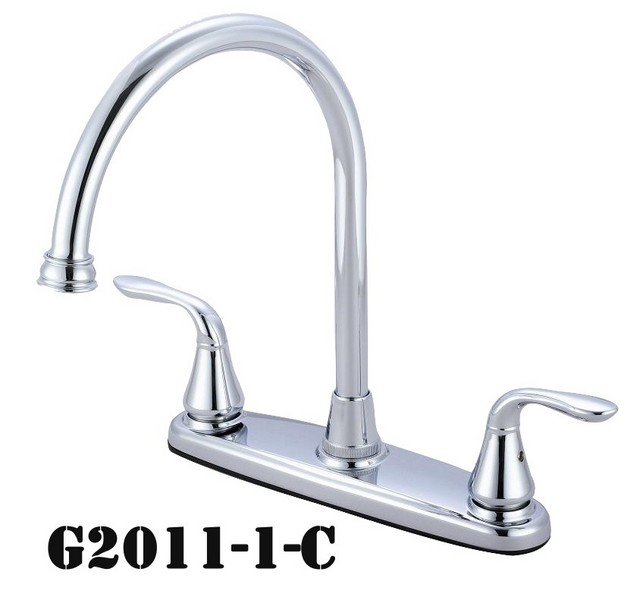 2 Handle Kitchen Faucets, 2 Handle Kitchen Faucet With Spray