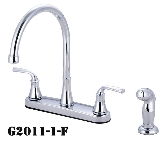 2 Handle Kitchen Faucets, 2 Handle Kitchen Faucet With Spray