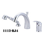 Two Handle Roman Tub Faucet, Single Handle Roman Tub Faucet